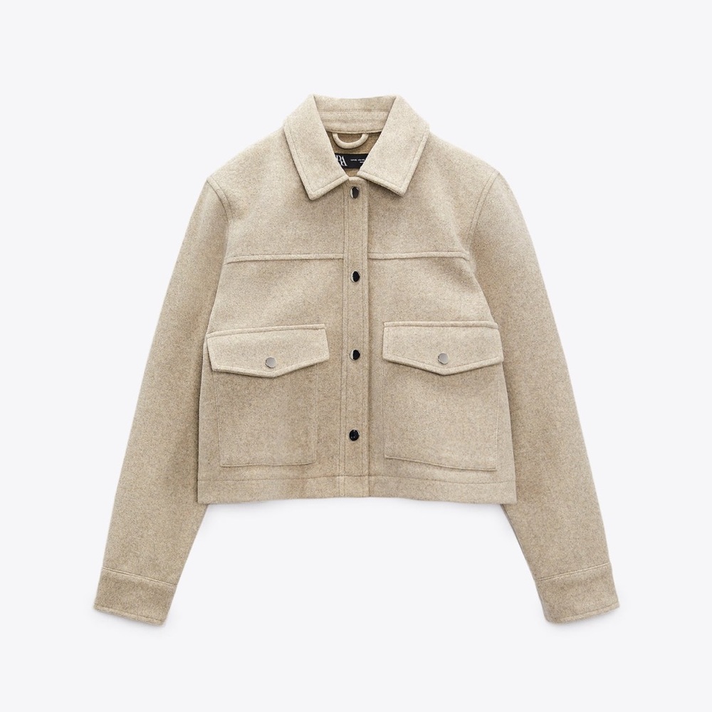 Zara soft jacket size S